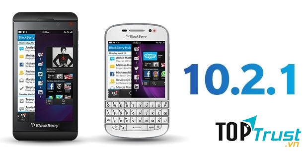 Hệ điều hành Blackberry OS hướng đến đối tượng là những doanh nhân