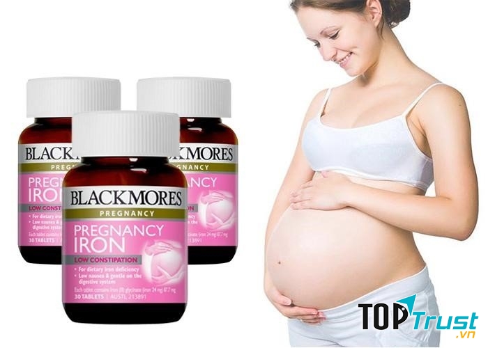 Blackmores Pregnancy Iron là viên thuốc sắt dành cho bà bầu rất dễ hấp thu và mau tiêu hoá, ngăn chặn tình trạng táo bón, buồn nôn xảy ra ở bà bầu.