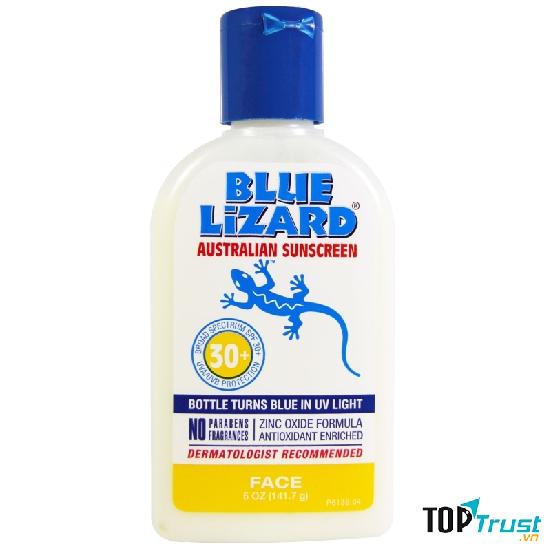Kem chống nắng Blue Lizard Australian Sunscreen Face Broad Spectrum SPF 30+