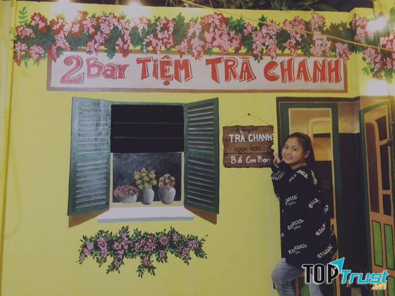 Góc sống ảo cực chất cho thực khách khi đến với 2Bar