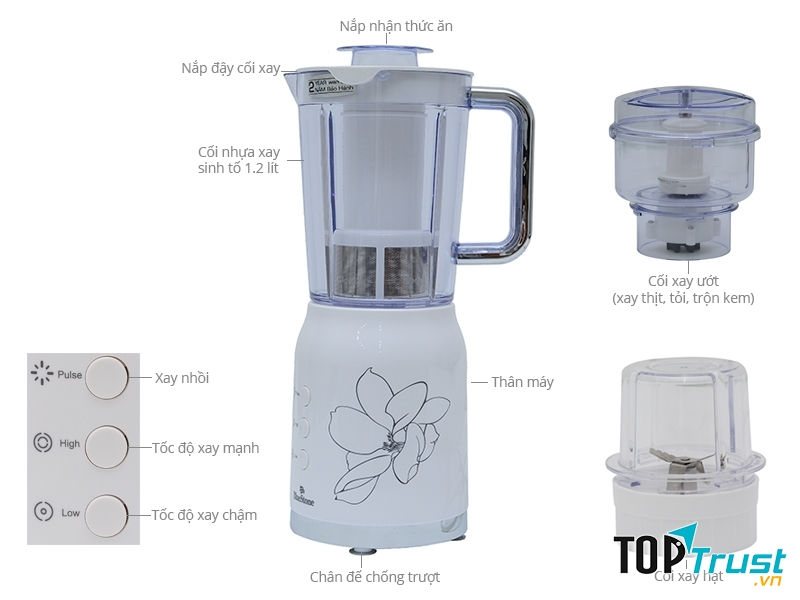 Máy xay sinh tố Bluestone BLB-5335W
