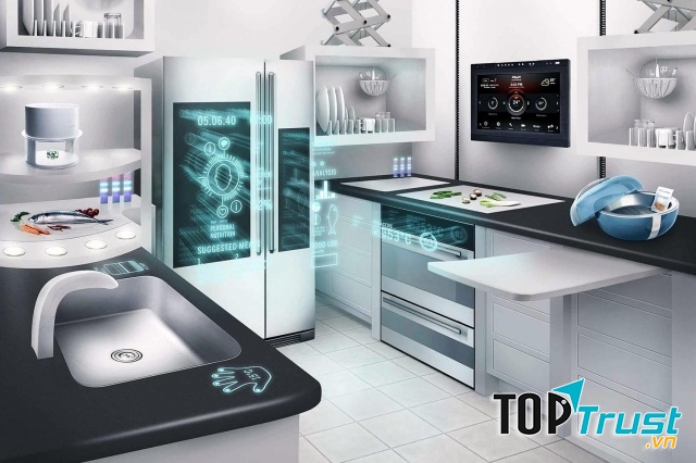 Nhà thông minh sử dụng các thiết bị điện thông minh Bluetech