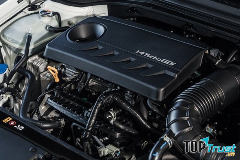 Động cơ tăng áp kép 1.4L 4 xi-lanh của xe Hyundai Elantra Eco