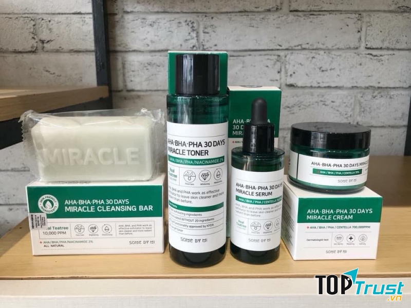 Bộ 3 sản phẩm trị mụn Some By Mi