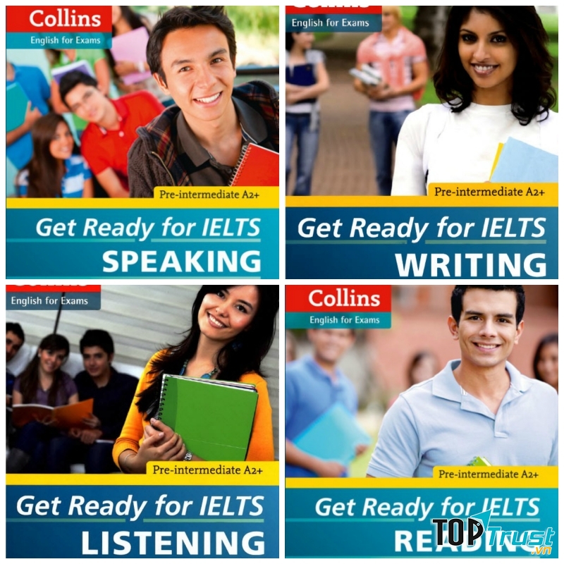 Một ấn phẩm khác của Collins- Get Ready For IELTS.