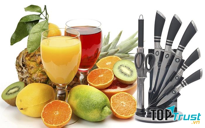 Bộ dao 8 món thép không gỉ Good Life