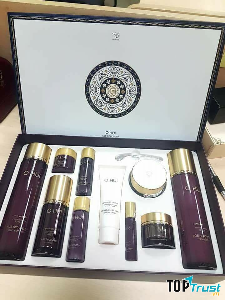 Bộ Dưỡng Chống Lão Hóa Giảm Nếp Nhăn, Tăng Sinh Collagen, Trẻ Hóa Da Căng Mịn Ohui Age Recovery Special