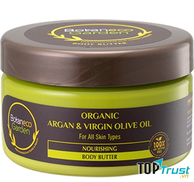 Bơ dưỡng thể Organic Agan & Virgin Olive Oil