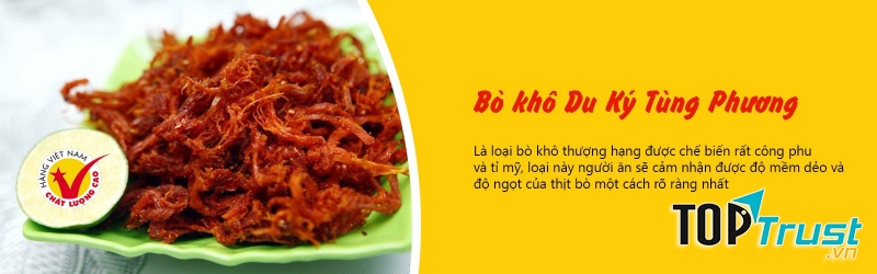 Bò khô Du Ký Tùng Phương