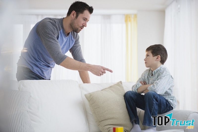 Bố mẹ không nên la rầy con quá nhiều