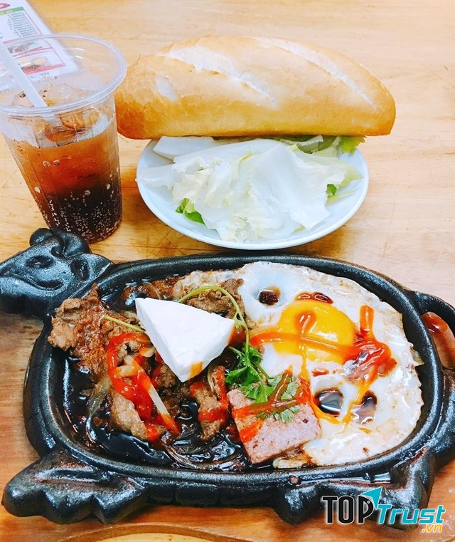 Phần bò né cơ bản tại Ba Ngon