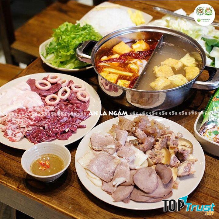 Bò Ngon 555 - Bò Nhúng Dấm Đền Lừ