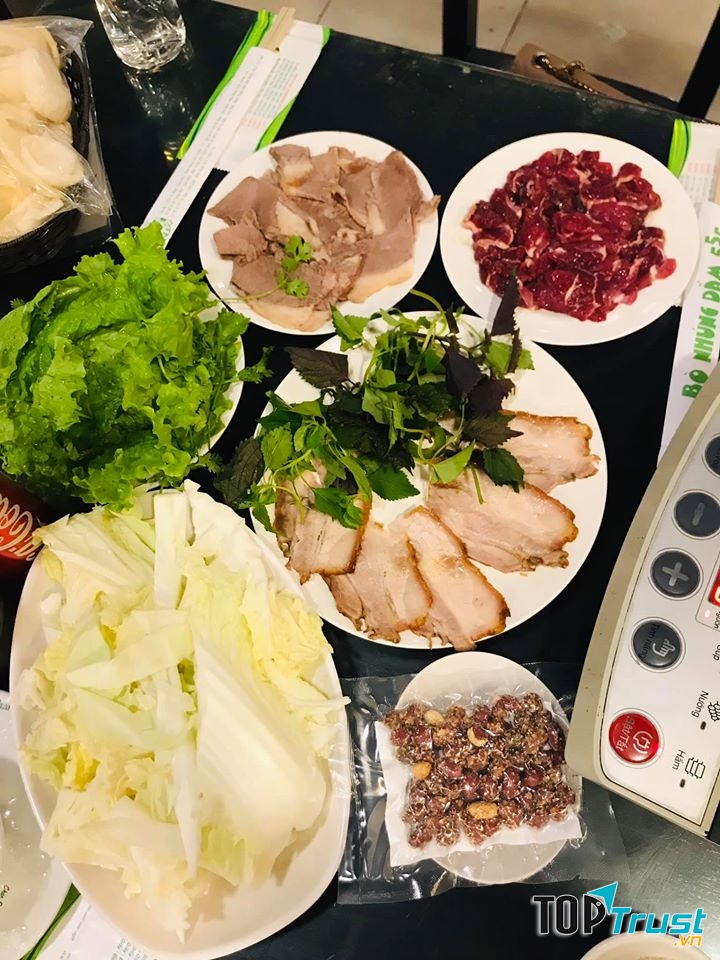 Bò nhúng dấm 555