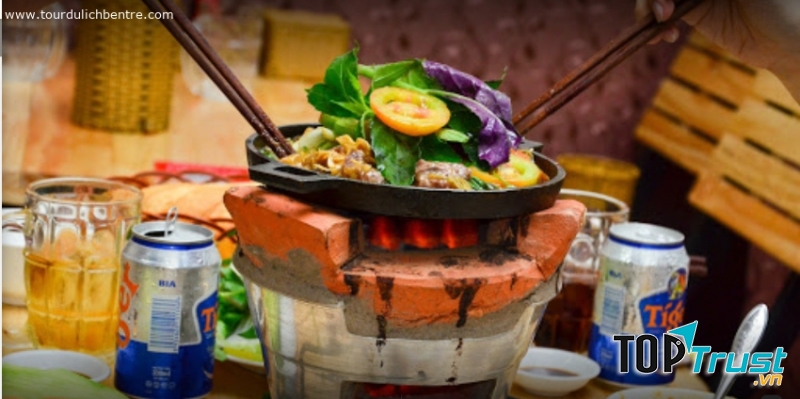 Bò nhúng me tại Cate quán