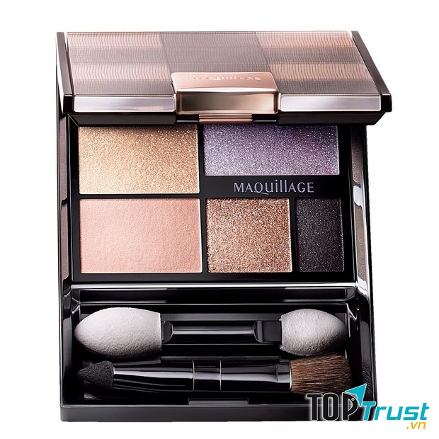 Bộ phấn mắt Shiseido Maquillage True Eye Shadow với 5 màu nổi bật