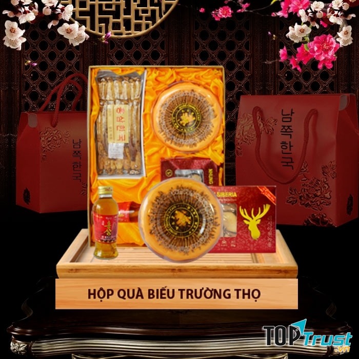 Bộ quà biếu cao cấp Trường Thọ