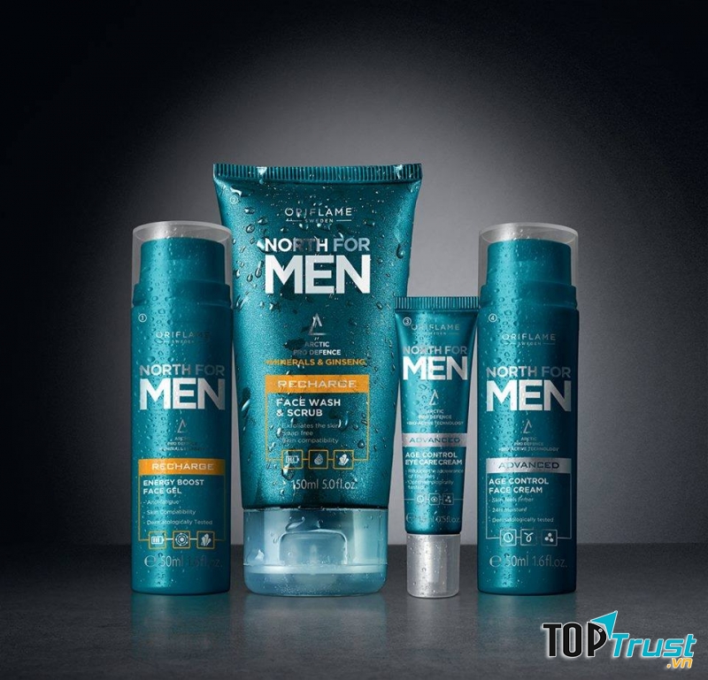 Bộ sản phẩm chăm sóc da mặt North For Men