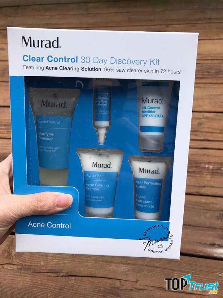 Bộ sản phẩm trị mụn Murad- dùng trong 30 ngày
