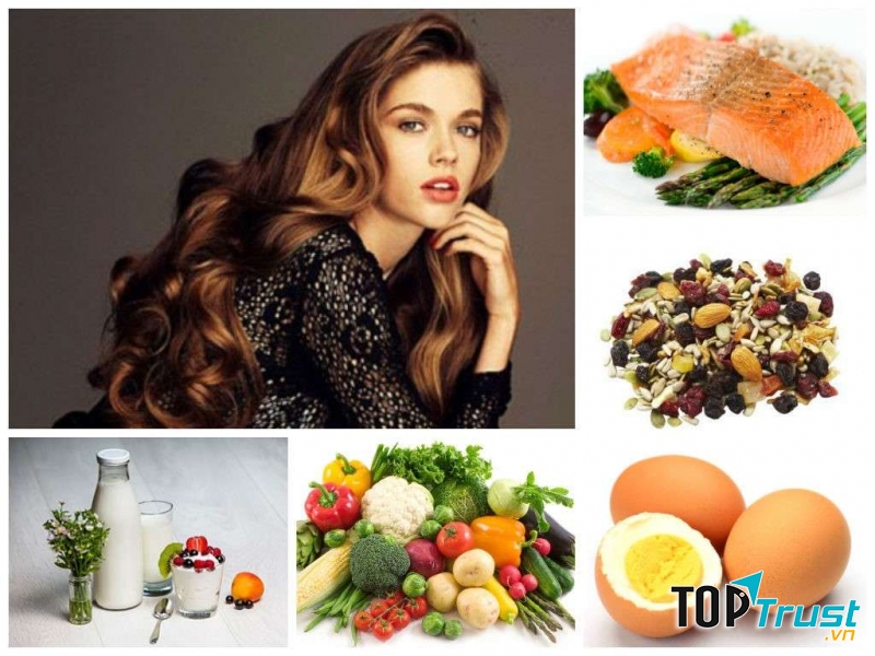 Bổ sung vitamin là mẹo trị rụng tóc tại nhà đơn giản