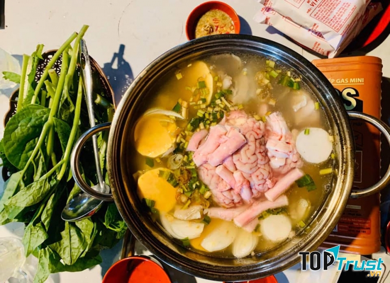 Lẩu óc tủy bổ dưỡng