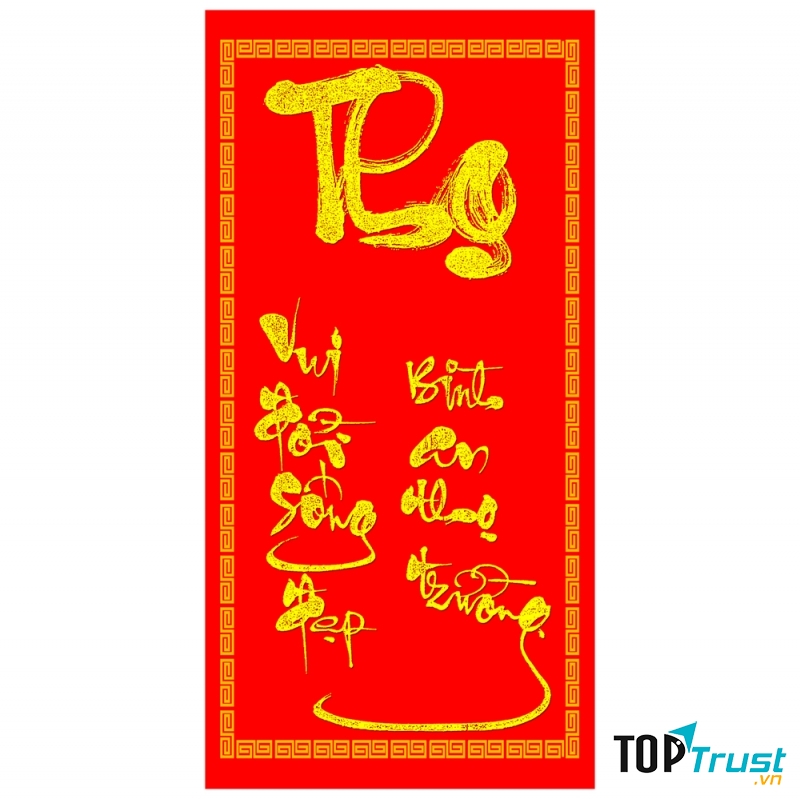 Tranh treo tường thư pháp - Phúc Lộc Thọ TP450 có giá 229.000 đồng