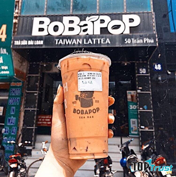 Bobapop còn là địa chỉ bán chà sữa ưu thích của giới trẻ