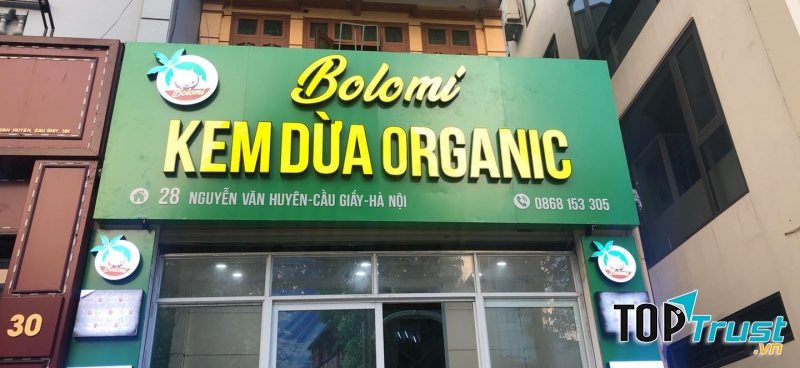 Bolomi - Kem Dừa Organic