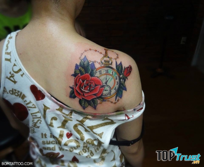 Hình xăm nghệ thuật của BOM Tattoo