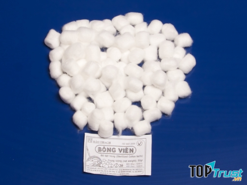 Bông gòn và tinh dầu