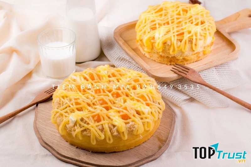 Bông lan trứng muối Gateaux De Mia