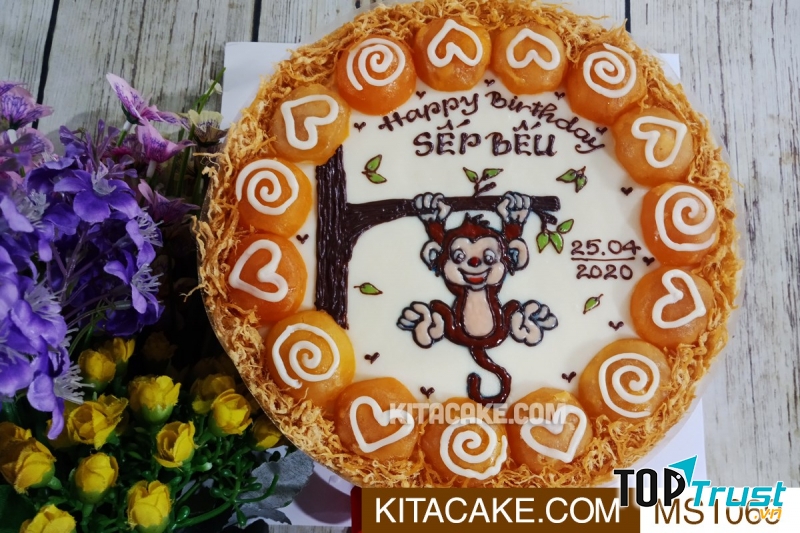 Bông lan trứng muối Kitacake