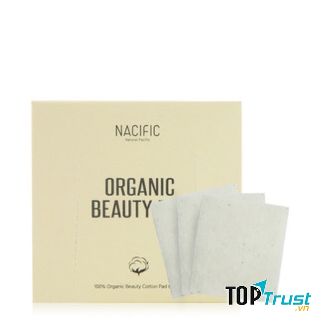 Bông tẩy trang hữu cơ Nacific Organic Beauty Pads