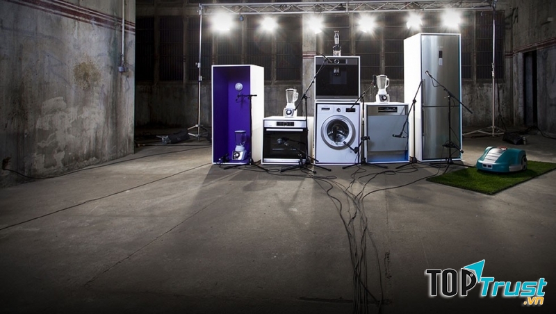 Bosch đầu tư nhiều vào mặt hình ảnh cũng như chất lượng các sản phẩm thiết bị nhà bếp.