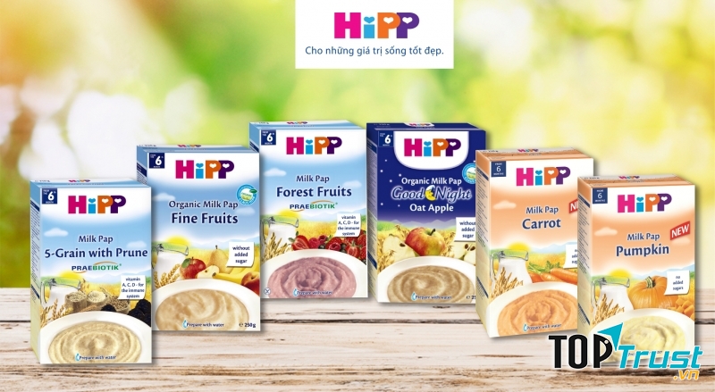 Bột ăn dặm HiPP