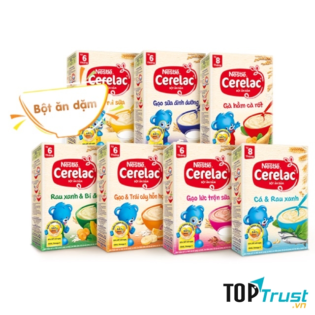 Bột ăn dặm Nestle Cerelac