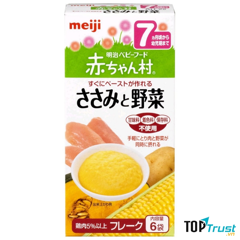 Bột ăn dặm Nhật Meiji