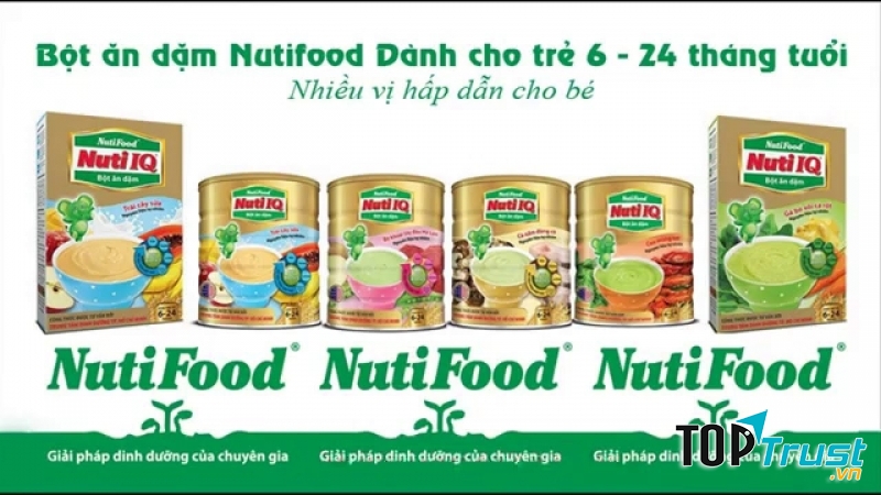 Bột ăn dặm Nutifood