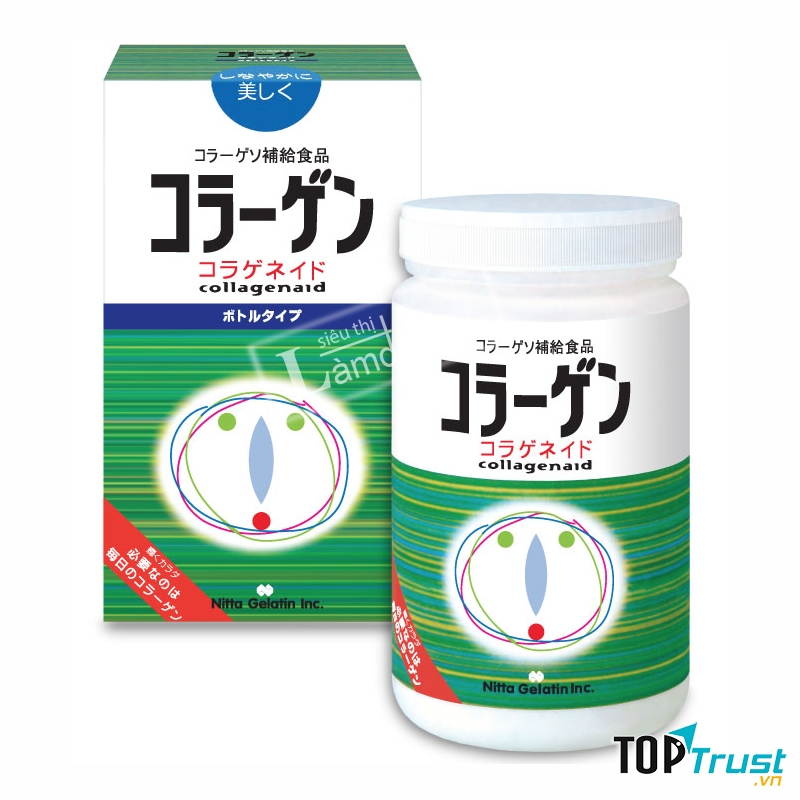 Bột Bổ Sung Collagen Aid Nitta Gelatin Cao Cấp Nhật Bản