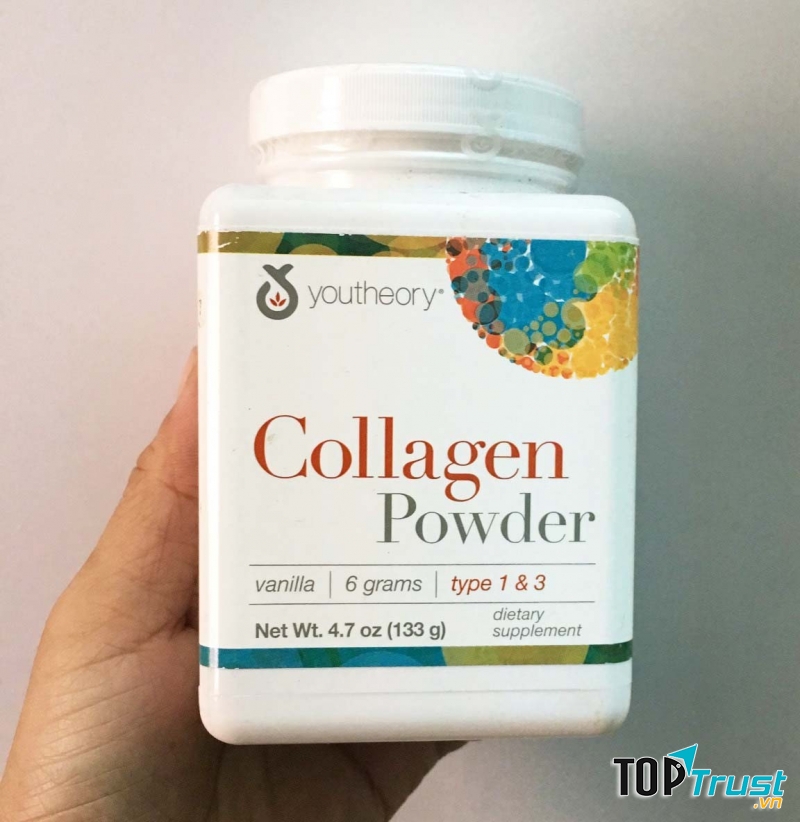 Bột collagen chống lão hóa youtheory Collagen Powder