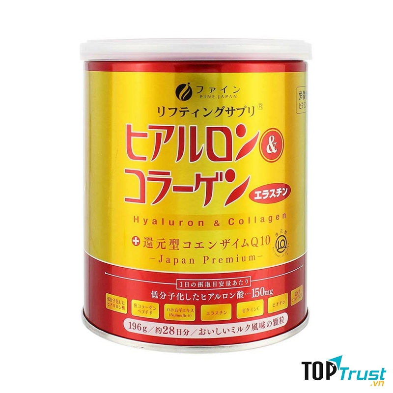Bột Collagen Fine Japan Hyaluron CoQ10 5.250mg