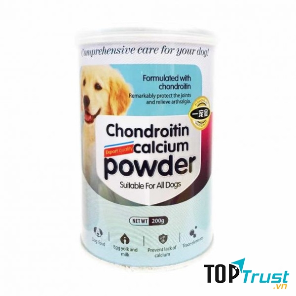 Bột dinh dưỡng canxi cho chó mèo – Chondroitin Calcium Power
