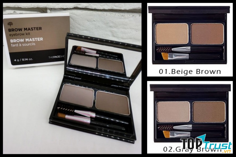 Bột Tán Chân Mày Face It Brow Master EyeBrow Kit