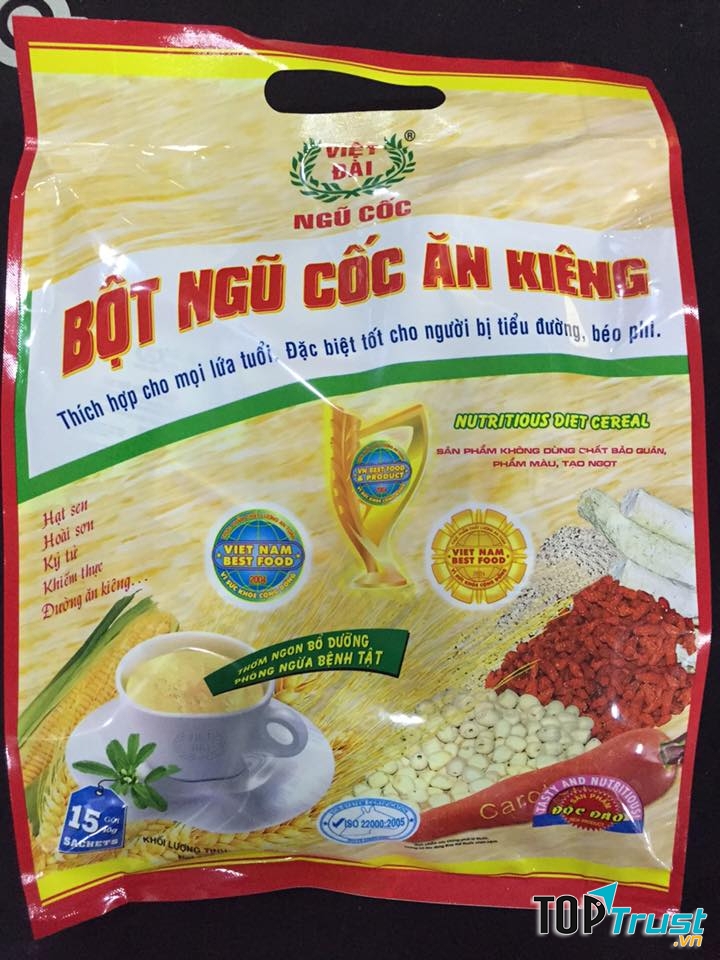 Bột ngũ cốc ăn kiêng Việt Đài bịch 600g