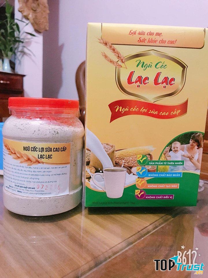 Bột ngũ cốc lợi sữa Lạc Lạc