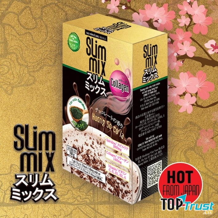 Bột trà giảm cân Slim Mix