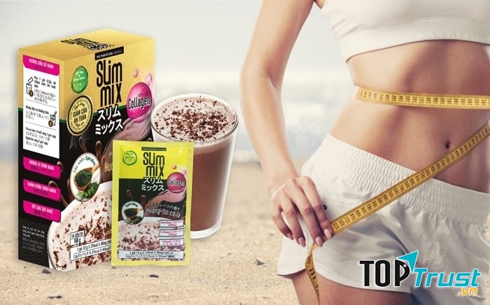 Bột trà giảm cân Slim Mix