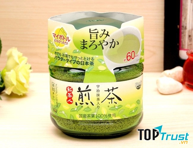 Bột trà xanh Matcha nguyên chất Nhật Bản Ajinomoto AGF Blendy