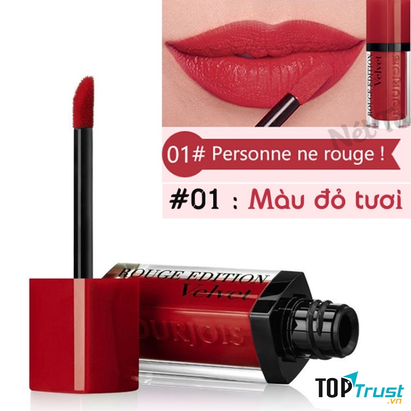 Bourjois Rouge Edition Velvet #01
