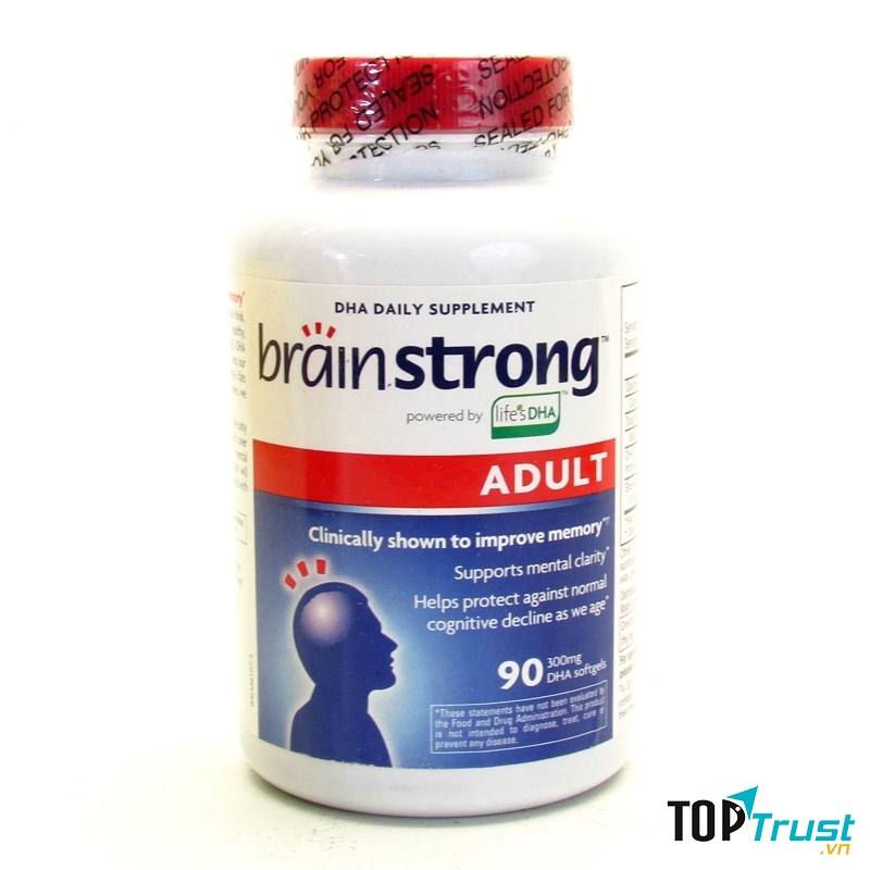 Ảnh thực phẩm chức năng Brain Strong Adult DHA
