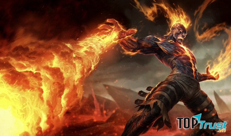 Brand gây sát thương diện rộng cực mạnh